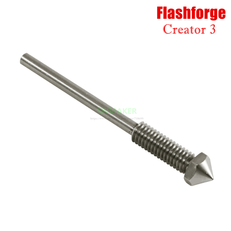 Ptfe Tape Thread - 1 st Flashforge Creator 3 mondstuk
