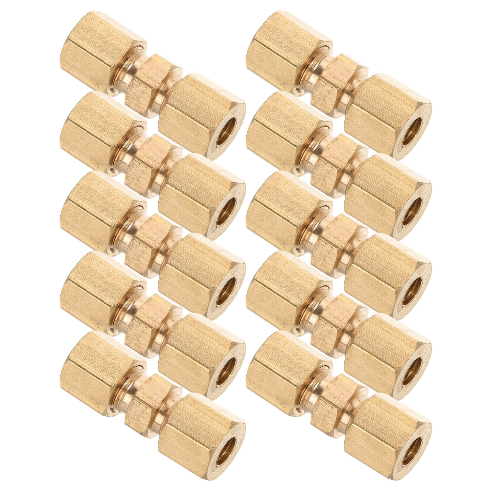 10 stuks messing remleidingkop - Compression Fitting Brass recensie en prijs