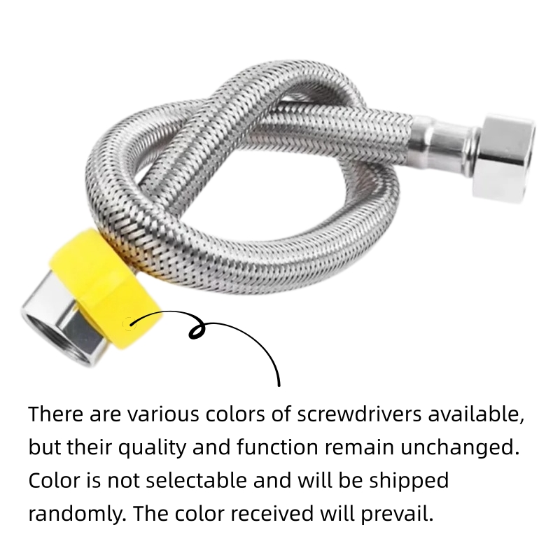50 cm, 1/2 inch, flexibele, ge - Flexible Hose Braided recensie en prijs